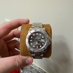 Men’s Stainless Steel Yachtmaster Watch